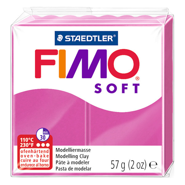 Clay 57g | raspberry | Fimo Soft 424598 - 1