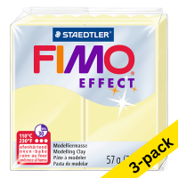 Clay 57g | vanilla | Fimo Effect | 3-pack 424664