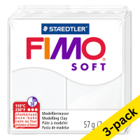 Clay 57g | white | Fimo Soft | 3-pack 424692