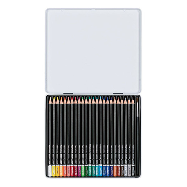 Colouring pencils | Staedtler super soft coloured | 24-pack 209568 - 2
