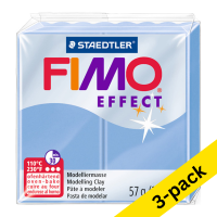 Fimo Effect agate blue clay, 57g (3-pack) 424655