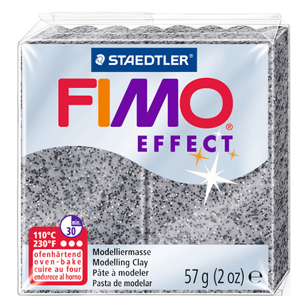 Staedtler Fimo Effect granite grey clay, 57g 8020-803 424636 - 1