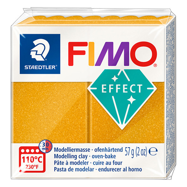 Staedtler Fimo Effect metallic gold clay, 57g 8010-11 424546 - 1