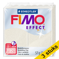 Fimo Effect metallic pearl clay, 57g (3-pack) 424694