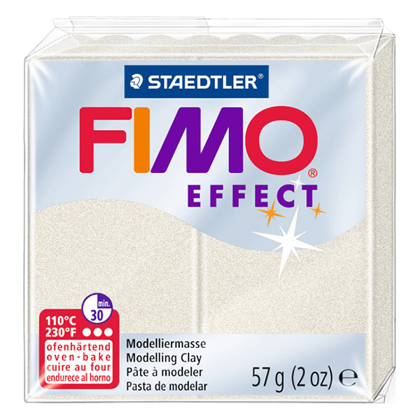 Staedtler Fimo Effect metallic pearl clay, 57g 8020-08 424628 - 1