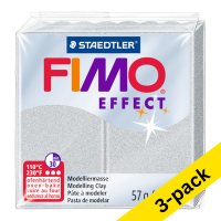 Fimo Effect mother-of-pearl silver clay, 57g (3-pack) 424701