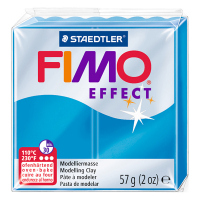 Staedtler Fimo Effect transparent blue clay, 57g 8020-374 424514