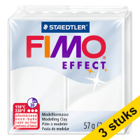 Fimo Effect transparent colourless clay, 57g (3-pack) 424691