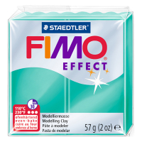 Staedtler Fimo Effect transparent green clay, 57g 8020-504 424558
