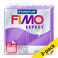 Fimo Effect transparent purple clay, 57g (3-pack) 424677