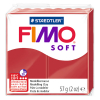 Fimo Soft Christmas red clay, 57g
