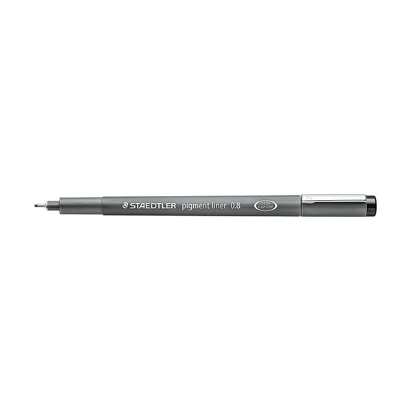 Fineliner | 0.8mm | black | Staedtler Lumocolor 308 209637 - 1