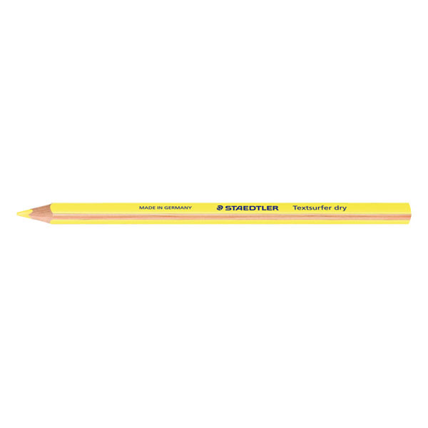 Highlighter pencil | yellow | Staedtler Textsurfer Dry 209560 - 1
