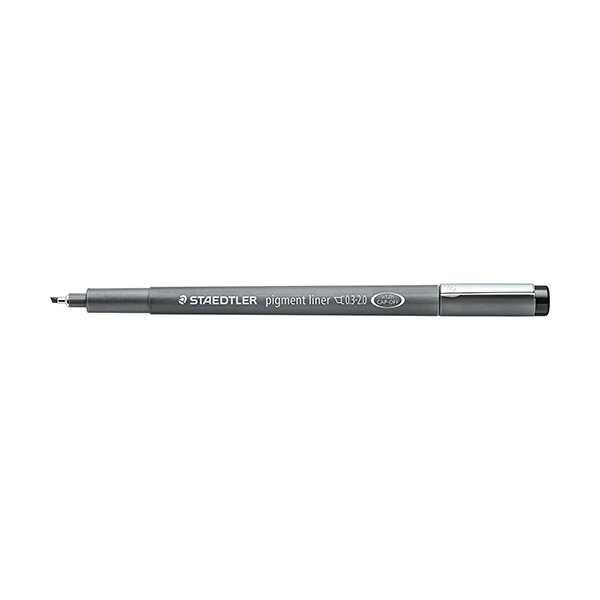 Staedtler Lumocolor 308 black fineliner (0.3mm - 2mm) 308C2-9 209640 - 1