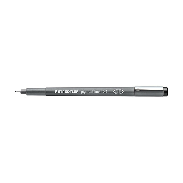 Staedtler Lumocolor 308 black fineliner (0.4mm) 30804-9 209633 - 1