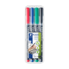 Staedtler Lumocolor 313 assorted permanent markers (4-pack)