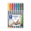 Staedtler Lumocolor 318 assorted permanent marker (8-pack) 209624 - 1