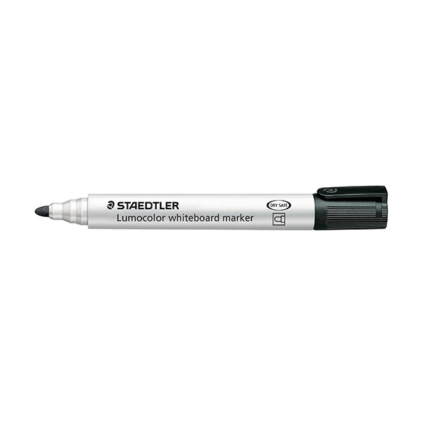 Staedtler Lumocolor 351 black whiteboard marker (2mm round) 351-9 209617 - 1
