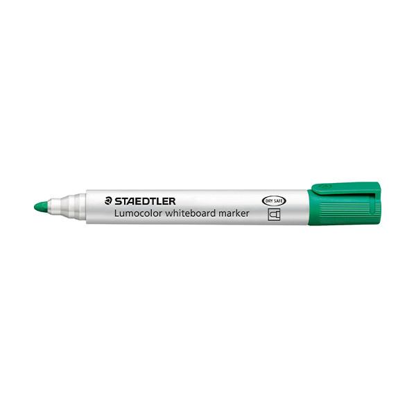 Staedtler Lumocolor 351 green whiteboard marker (2mm round) 351-5 209620 - 1