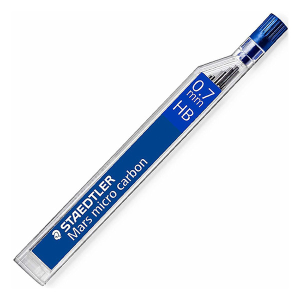 Mechanical pencil refill HB | 0.7mm | Staedtler Mars | 12-pack 209540 - 1