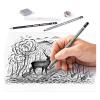 Mixed charcoal coloured pencils set | Staedtler 209642 - 3