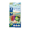 Staedtler Noris triangular colouring pencils (12-pack)