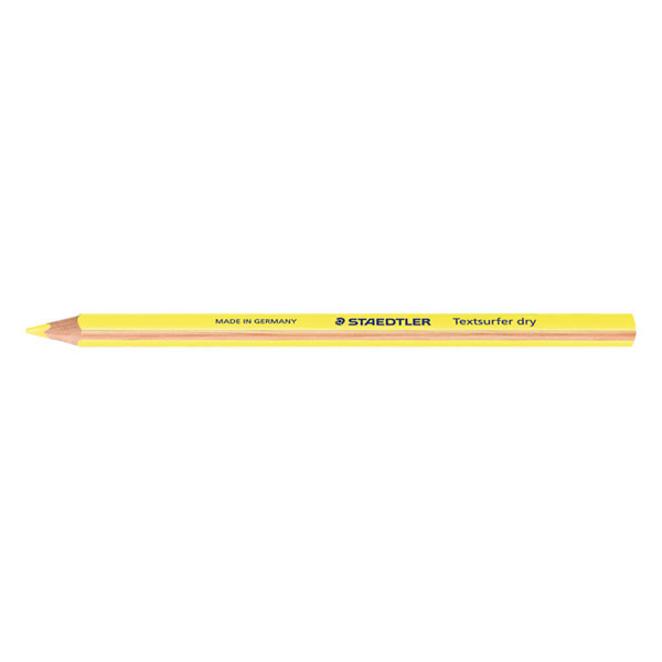 Staedtler Textsurfer Dry yellow highlighter pencil 12864-1 209560 - 1