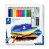 Watercolour colouring pencils set | Staedtler | 18-pack 209643 - 1