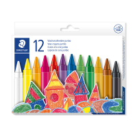 Wax crayons | jumbo | Staedtler Noris | 12-pack 209654