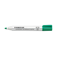 Whiteboard marker 2.5mm round tip | green | Staedtler Lumocolor 351 209620