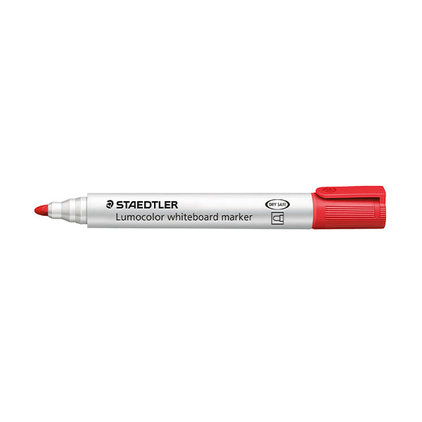 Whiteboard marker 2mm round tip | red | Staedtler Lumocolor 351 209619 - 1