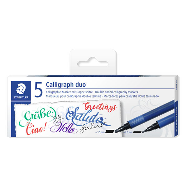 Staedtler calligraphy markers (5-pack) 3002C5 209577 - 1