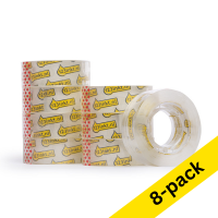 Standard tape 19mm x 33m | 123ink | 8-pack