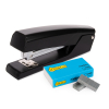 Stapler | black | 123ink + 1,000 staples