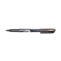 Staples DuoMark black permanent marker (1.5mm - 3mm round) 068836