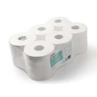 Staples Jumbo mini 2-ply toilet paper (12-pack) 068842