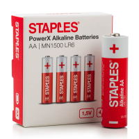 Staples PowerX MN1500 Penlite AA battery (4-pack) 390686