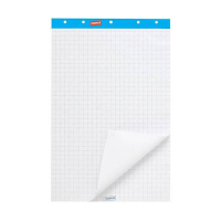 Staples blank/squared flipchart pad, 65cm x 100cm (2 x 50 sheets) 302900
