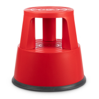 Step stool (red plastic) | 123ink 300410