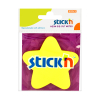 Stick'n Die-Cut neon yellow star-shaped notes 70mm x 70mm 21591 201846 - 1