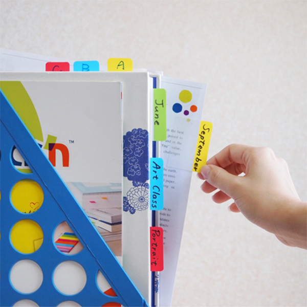 Index tab 38 x 25mm | Stick'n | extra strong assorted colours | 80pcs 201849 - 4