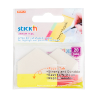 Index tab 38 x 38mm | Stick'n | yellow/red arrows | 20pcs 201737