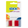 Index tab 45 x 25mm | Stick'n | red | 50pcs 400891 - 1