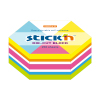 Index tab 61 x 70mm | Stick'n | neon coloured hexagon | 250pcs 201733 - 1