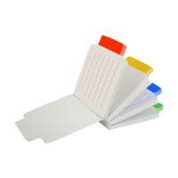 Index tab 70.2 x 70.2mm | Stick'n | lined bookmarks assorted colours | 100pcs 201747