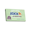 Sticky Notes 76 x 127mm | 360 degrees adhesive edge green | Stick'n 201852 - 1