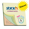Sticky Notes 76 x 76mm | 100 sheets pastel coloured | Stick'n 201840 - 1