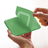 Stick'n green 360 degrees adhesive edge notes 76mm x 76mm 21552 201751 - 2