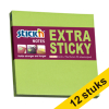 Stick'n green extra sticky notes 76mm x 76mm (12-pack) 201721 - 1