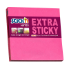 Stick'n magenta extra sticky notes 76mm x 76mm 21671 201763 - 1